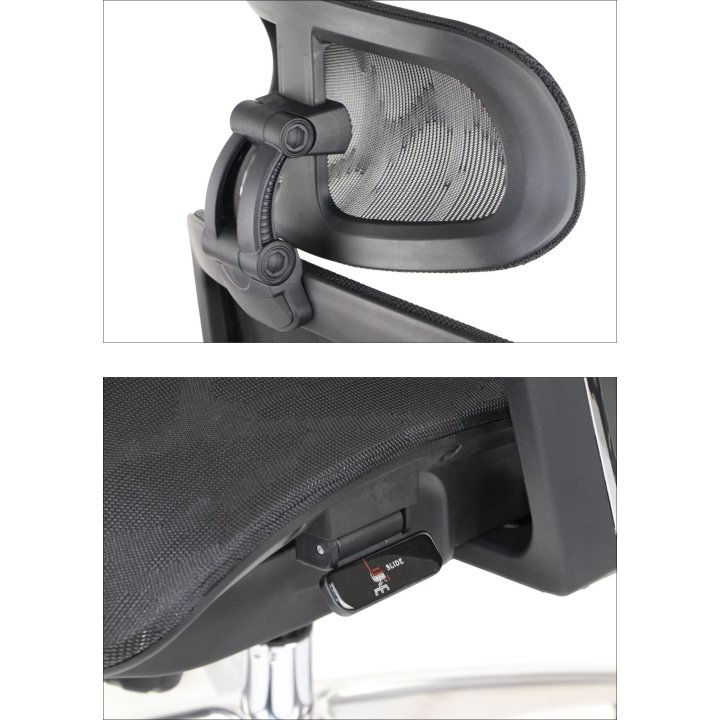Fotel ErgoNew A1 siedzisko siatkowe