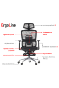 Fotel ErgoNew A1F z podnóżkiem