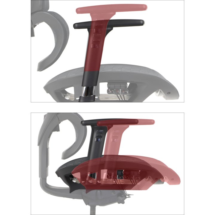 Fotel ErgoNew S1A(2) siedzisko siatkowe