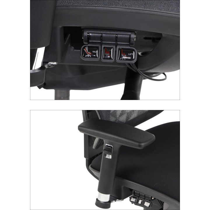 Fotel ErgoNew S1A(2) siedzisko tkaninowe