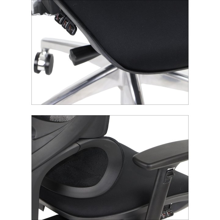 Fotel ErgoNew S1A(2) siedzisko tkaninowe