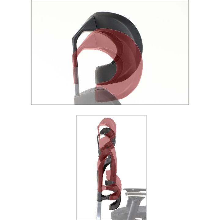 Fotel ErgoNew S7(2) siedzisko siatkowe