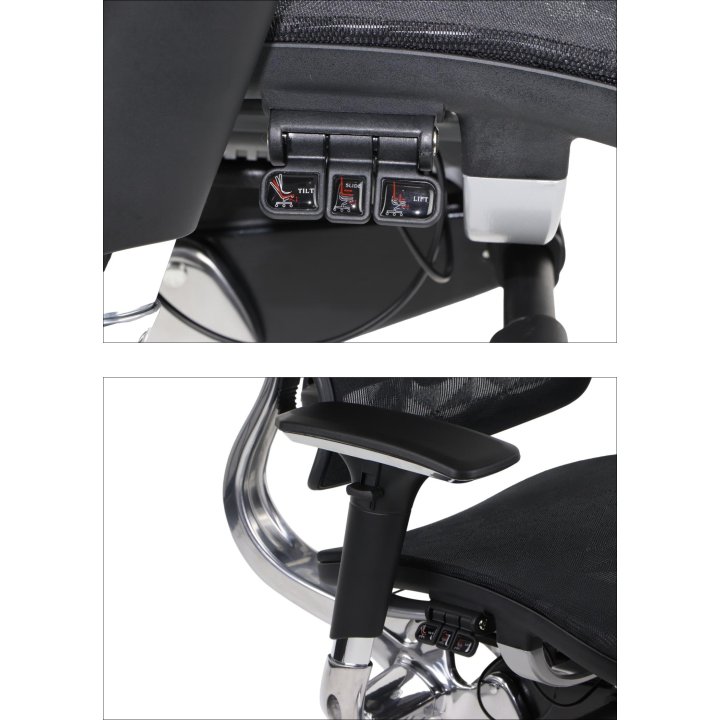 Fotel ErgoNew S8(2) siedzisko siatkowe