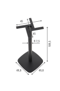 Podstawa do stolika metalowa SH-3050-3/H/B