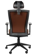 Krzesło obrotowe HG-0004F BRĄZ
