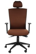 Krzesło obrotowe HG-0004F BRĄZ