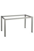 Stelaż biurka z nogą kwadratową NY-A057/156/K - 156x76 cm, alu