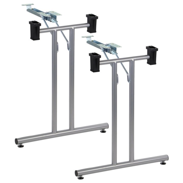 Składana noga do biurka SC-921 - 59 cm, alu