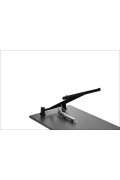 Składana noga do biurka SC-921 - 48 cm, czarny