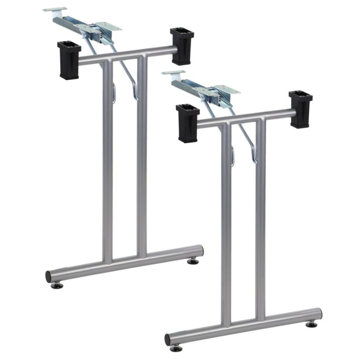 Składana noga do biurka SC-921 - 48 cm, alu