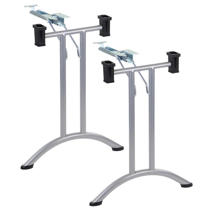 Składana noga do biurka SC-922 - 59 cm, alu