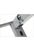 Stelaż biurka STL-01 z rozsuwaną belką - Aluminium