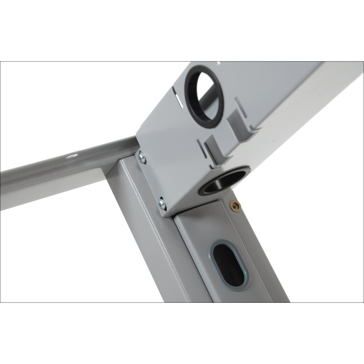 Stelaż biurka STL-01 z rozsuwaną belką - Aluminium