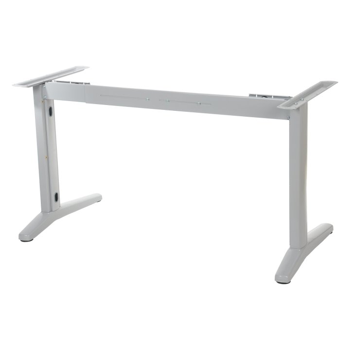 Stelaż biurka STL-01 z rozsuwaną belką - Aluminium