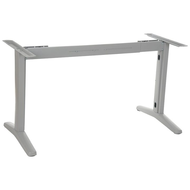 Stelaż biurka STT-01 z rozsuwaną belką - Aluminium