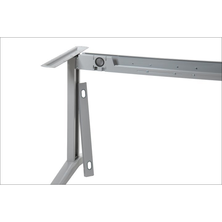 Stelaż biurka STT-01 z rozsuwaną belką - Aluminium
