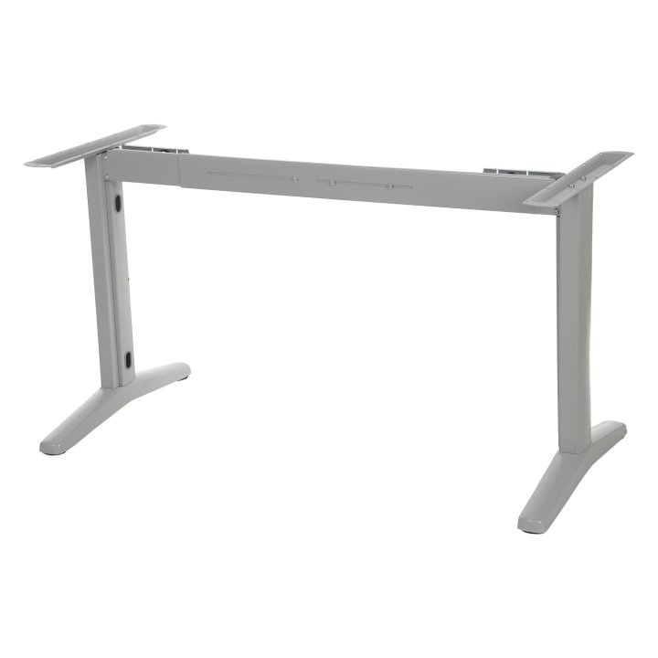 Stelaż biurka STT-01 z rozsuwaną belką - Aluminium