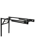 Stelaż biurka NY-A024 - 156x76 cm, czarny
