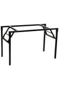 Stelaż biurka NY-A024 - 156x76 cm, czarny