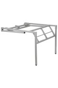 Stelaż biurka NY-A024 KW. - 76x76 cm, alu