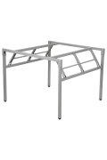 Stelaż biurka NY-A024 KW. - 76x76 cm, alu