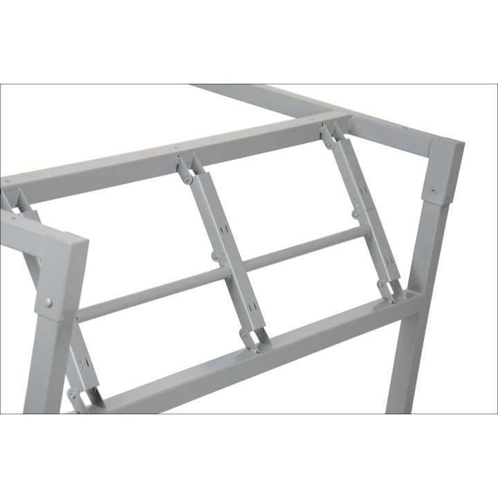 Stelaż biurka NY-A024 KW. - 76x76 cm, alu