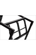 Stelaż biurka NY-A024 KW. - 96x96 cm, czarny