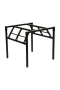 Stelaż biurka NY-A024 KW. - 96x96 cm, czarny
