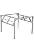 Stelaż biurka NY-A024 KW. - 96x96 cm, alu