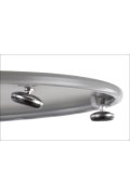 Podstawa do stolika metalowa NY-B006/110 - ∅ 46 cm, alu