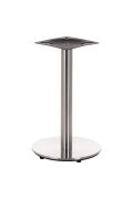Podstawa do stolika ze stali nierdzewnej SH-2001-1/S szczotkowana - &#8709 45 cm