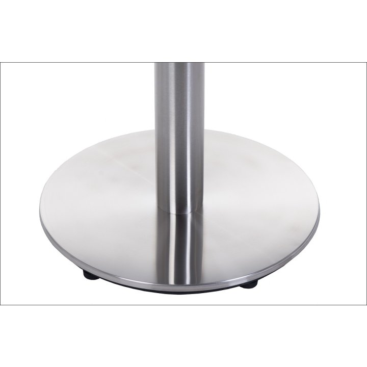 Podstawa do stolika ze stali nierdzewnej SH-2001-1/S szczotkowana - ∅ 45 cm