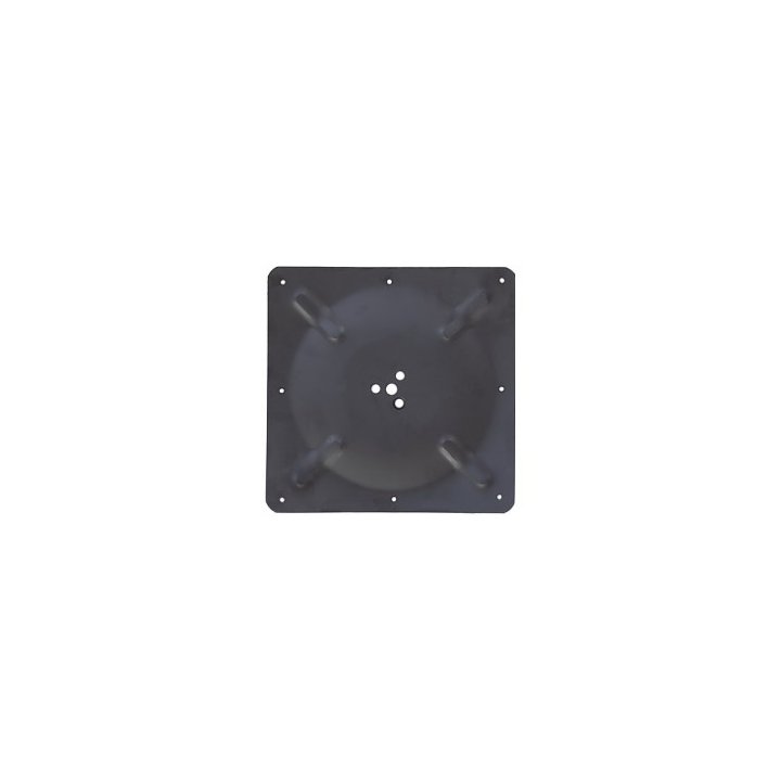 Podstawa do stolika ze stali nierdzewnej SH-2001-1/S szczotkowana - ∅ 45 cm