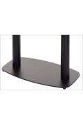 Podstawa do stolika metalowa SH-3052/B - 70x40 cm