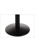 Podstawa do stolika metalowa SH-4003-1/B - ∅ 42,5 cm