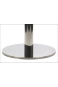 Podstawa do stolika ze stali nierdzewnej SH-2001-1/P polerowana - ∅ 45 cm