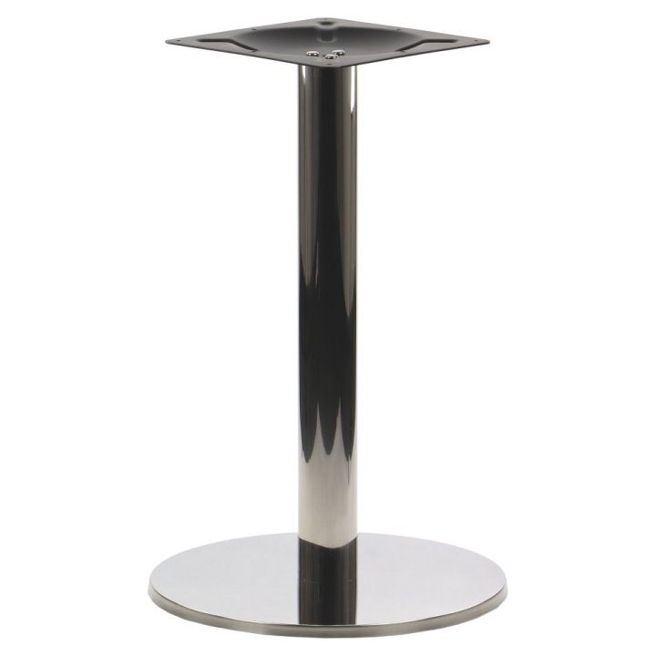 Podstawa do stolika ze stali nierdzewnej SH-2001-1/P polerowana - &#8709 45 cm