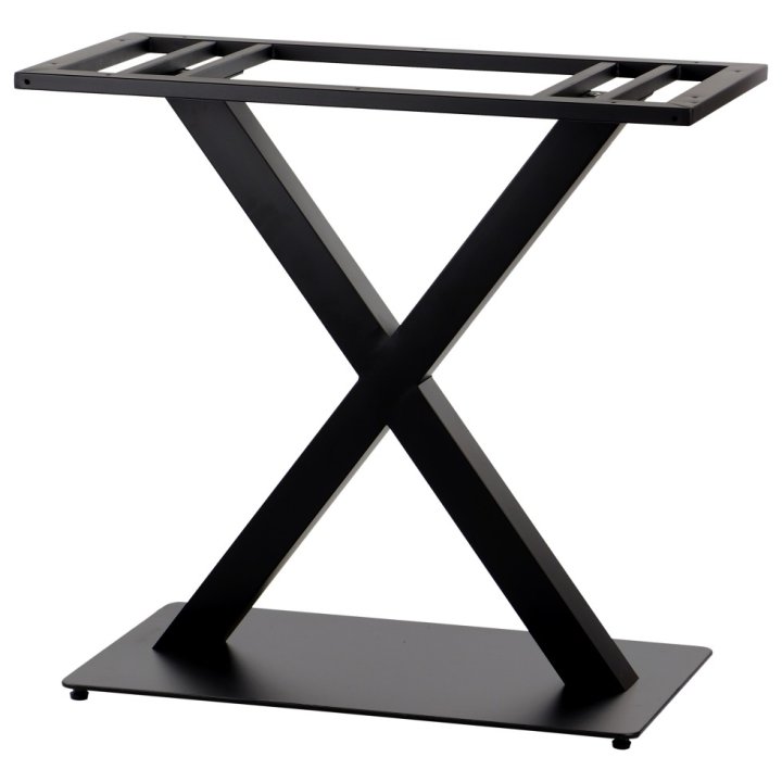 Podstawa do stolika metalowa SH-3007-2/B - 69,5x39,5 cm