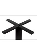Podstawa do stolika metalowa SH-5002-6/B - 50x50 cm