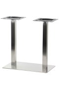 Podstawa do stolika ze stali nierdzewnej SH-3003-1/S/6 szczotkowana - 70x40 cm
