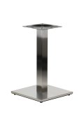 Podstawa do stolika ze stali nierdzewnej SH-2002-1/S/8 szczotkowana - 45x45cm