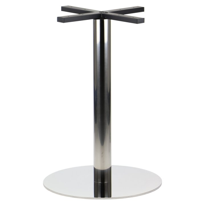 Podstawa do stolika ze stali nierdzewnej SH-3001-6/P polerowana - &#8709 49,5 cm