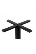 Podstawa do stolika metalowa SH-3046-1/B - 58x58 cm