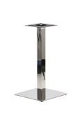 Podstawa do stolika ze stali nierdzewnej SH-3002-1/60/P polerowana - 40x40 cm