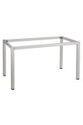 Stelaż biurka z nogą kwadratową NY-A057/136/K - 136x66 cm, biały