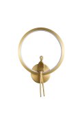 Lampa ścienna LED AMICI RING LED złota 27 cm