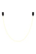 Lampa wisząca SNAKE LED wąż ledowy czarna 300 cm