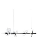 Lampa wisząca ORION LONG-120 czarna 120 cm