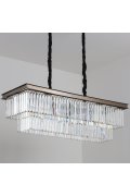 Lampa wisząca SPARKLE DOUBLE antracyt 100 cm