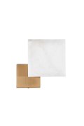Lampa ścienna CUBO LED złota 18 cm